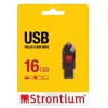 Strontium Pollex 16GB USB Pen Drive (Black/Red)